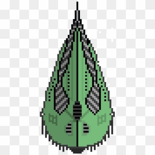 Pixel Spaceship - Pixel Spaceship Transparent, HD Png Download ...