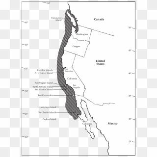 1 Distribution Of Northern Elephant Seals As Determined - Northern