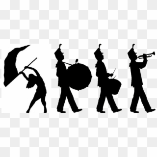 Banda Musical Png - Silhouette Marching Band Clipart, Transparent Png ...