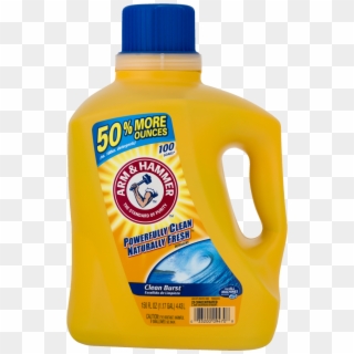 Arm & Hammer Clean Burst Liquid Laundry Detergent • - Arm And Hammer Laundry Detergent Clean Burst, HD Png Download