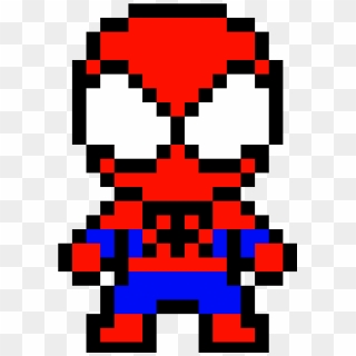 The Amazing Spider Man - Dessin Pixel Art Spider Man, HD Png Download ...