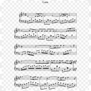 Free Png Moon Piano Sheet Music Png Image With Transparent ...