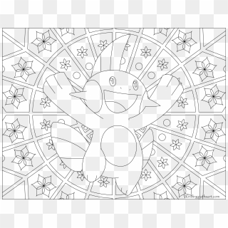 coloring pages of marshtomp pokemon