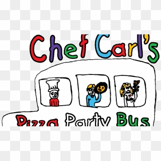 Chef Carl S Make A Pizza Party Cartoon Hd Png Download
