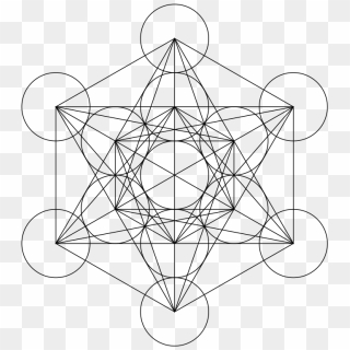 File - Metatrons Cube - Svg - Metatron's Cube, HD Png Download ...