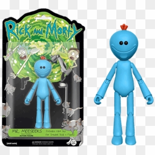 Rick And Morty Mr Meeseeks Figure, HD Png Download