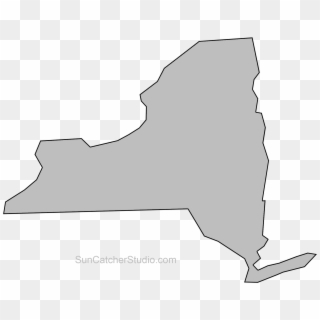 New York State Outline Png - Silhouette, Transparent Png - 2086x1640 ...