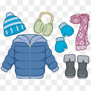 Glove Clipart Winter Hat - Winter Hat Colouring Page, HD Png Download ...