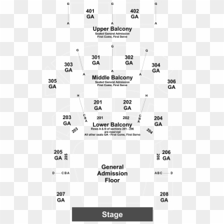 Section 101 - Amalie Arena Seating Chart With Rows And Seat Numbers, HD