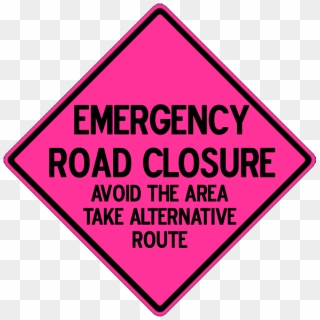 Sr28 Closed South Of Ephrata - Sign, HD Png Download