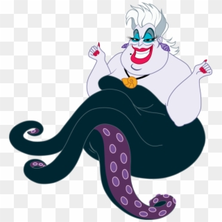 Evil Clipart Svg - Ursula Dans La Petite Sirène, HD Png Download ...