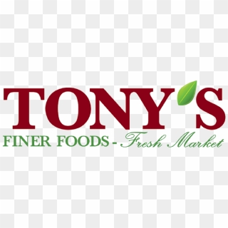 Tony's Fresh Market Logo - Tony's Finer Foods Logo, HD Png Download ...