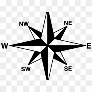 Compass Rose North South East West, HD Png Download - 640x480 (#427802 ...