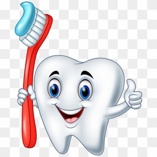 Cepillarse Los Dientes - Cartoon Tooth With Toothbrush, HD Png Download ...