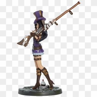 riot caitlyn statue