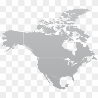 North America Map Png, Transparent Png - 1500x1390 (#57177) - PinPng