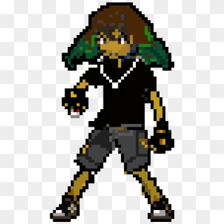 Pokemon Trainer Sprite - Pokemon Pixel Sprite Trainer, HD Png Download