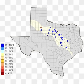 Texas Counties Outline Map - Texas County Map Black And White, HD Png ...