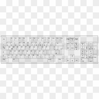 Romanian Keyboard Layout - Swedish Qwerty Keyboard Layout, HD Png ...