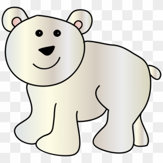 Art Polar Bear Clipart Kid - Polar Bear, HD Png Download - 640x588 ...