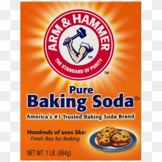 Arm & Hammer Pure Baking Soda, 1 Lb - Arm & Hammer Baking Soda Uk, HD Png Download