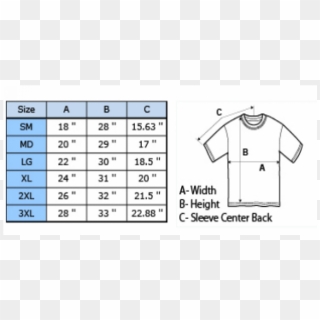 Qty - Sandhu T Shirt Size Chart, HD Png Download - 3757x1390 (#170871 ...