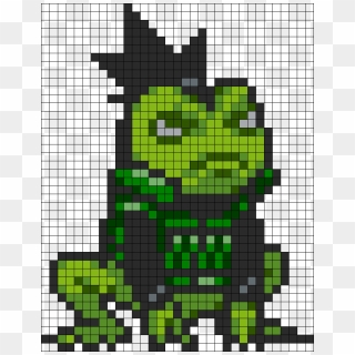 Nara Shikamaru Frog Mode Sprite Perler Bead Pattern - Pixel Art Grid Hard, HD Png Download
