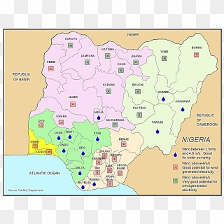 New Map Of Nigeria Maiduguri, Nigeria Offline Map - Power Button Instantly Locks Android 7, Hd  Png Download - 2560X1600 (#4524946) - Pinpng