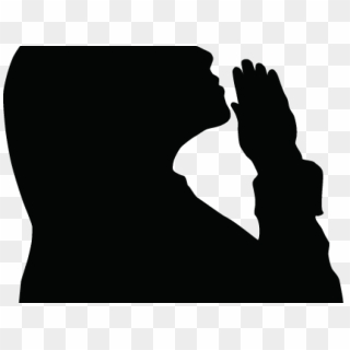 Praying Hands Prayer Silhouette Religion Drawing - Woman Prayer ...