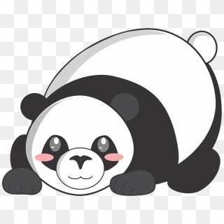 Panda Cartoon Cute Animal Comics - รูป หมี แพนด้า ระบายสี, HD Png ...