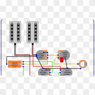 Gibson Les Paul Wiring, HD Png Download - 1052x630 (#4669108) - PinPng