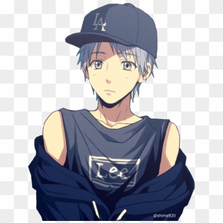 #boy #anime #kun #blue #eyes #hair #kuroko #la - Kuroko Tetsuya, HD Png Download