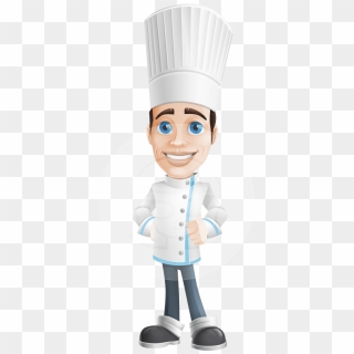 Chef With Uniform Cartoon Vector Character Aka Carlos - Chef, HD Png ...