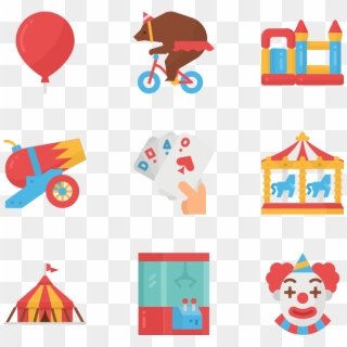 Jpg Freeuse Park Vector - Amusement Park Icon Transparent, HD Png ...