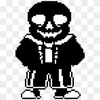 Sans Underswap Pixel Art, HD Png Download - vhv