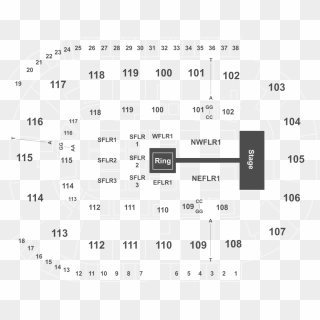 Event Info - Ricoh Coliseum Seating Chart, HD Png Download - 1050x830 ...