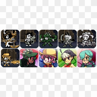 Skullgirls Games png download - 1394*834 - Free Transparent