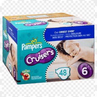 Free Png Way Fit Size 6 Diapers 34 Ct Pack Png Image - Pampers, Transparent Png