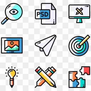 Design Thinking Web Design Icons Png Transparent Png 600x564