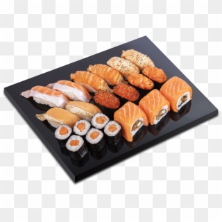 Salmon Deluxe Set - Genki Sushi Take Away Menu, HD Png Download ...