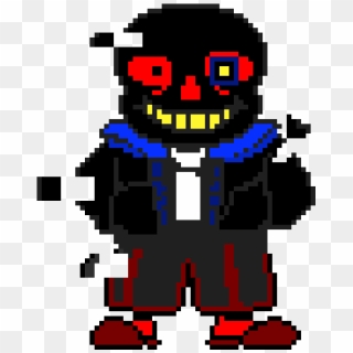 Sans Underfell Pixel Art, HD Png Download