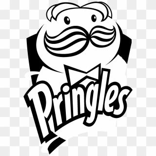 Pringles Original Flavour Logo Black And White - Logo Pringles, HD Png ...