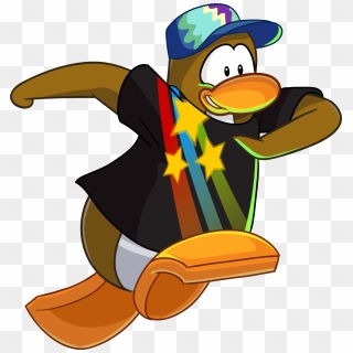 Black Belt In-game - Club Penguin Black Penguin, HD Png Download -  1482x1677 (#2692826) - PinPng