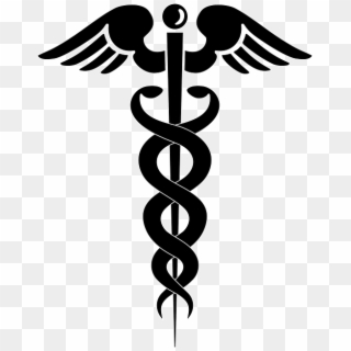 Free Clipart Of A Caduceus - Caduceus Clip Art, HD Png Download ...