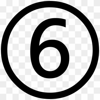 Png File - 2 Number In Circle, Transparent Png - 980x980 (#5061111