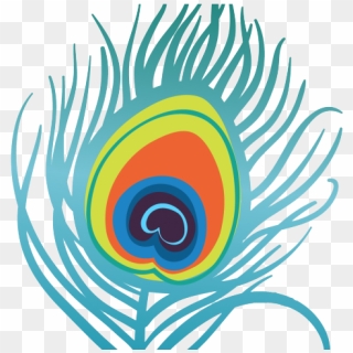 Fluted Clipart Mor Pankh - Peacock Feather Logo Png, Transparent Png ...