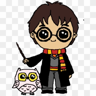 Harry Potter Kawaii , Png Download - Harry Potter Cartoon Drawing ...