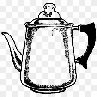 Coffee Pot Digital Download Image - Coffee Vintage Clipart Png ...