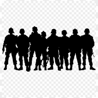 Soldiers Military Png Image - Veterans Black And White, Transparent Png ...