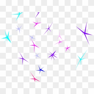 Magical Clipart Purple Sparkles - Transparent Background Sparkler Png, Png Download